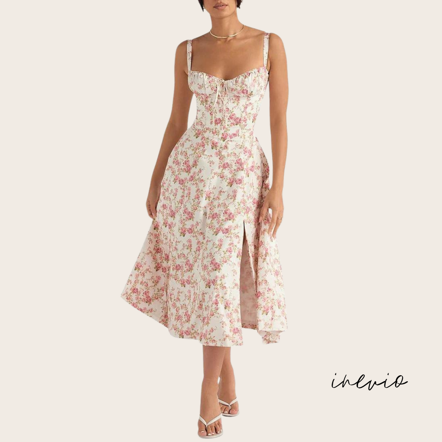 Rosa | Taille jurk