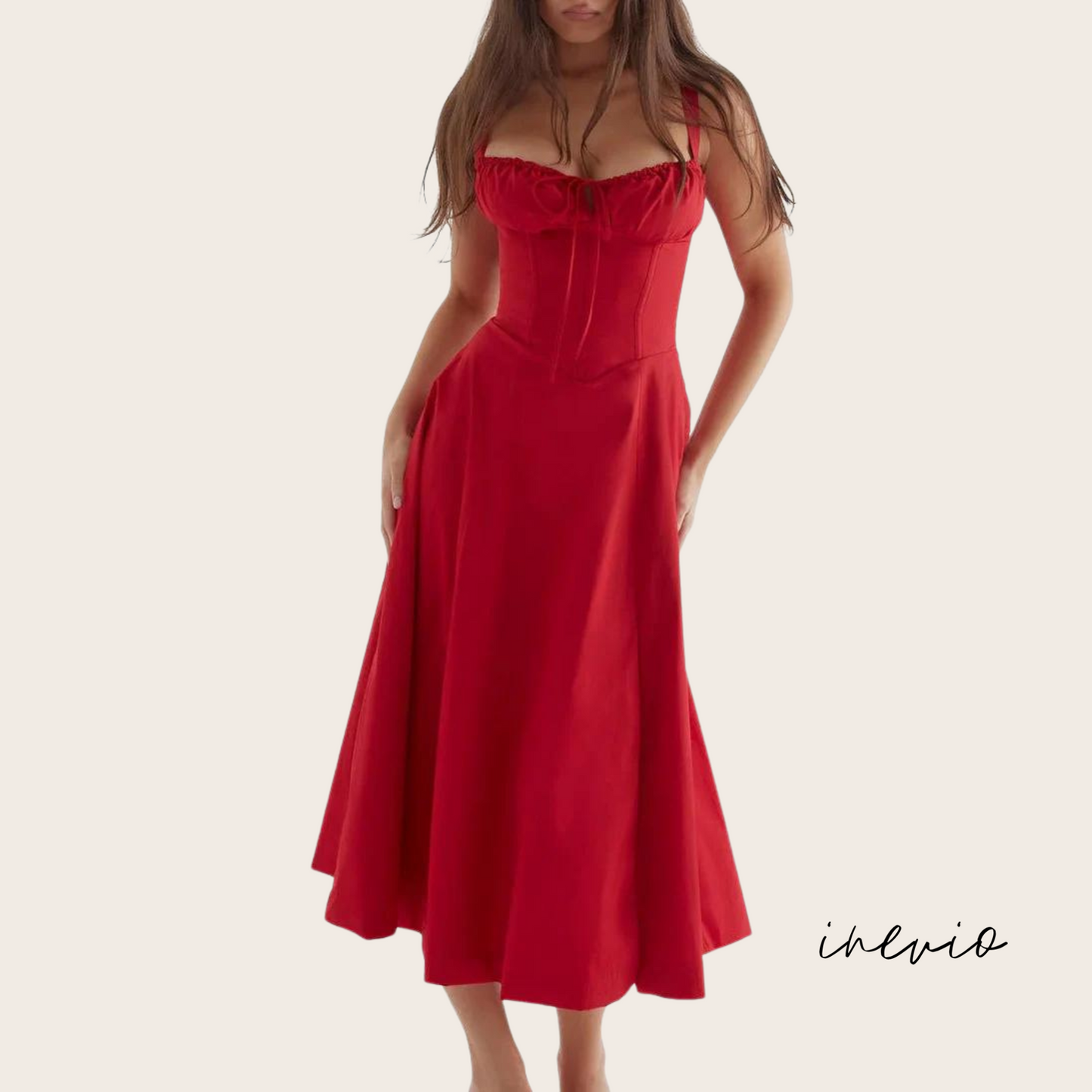 Rosa | Taille jurk