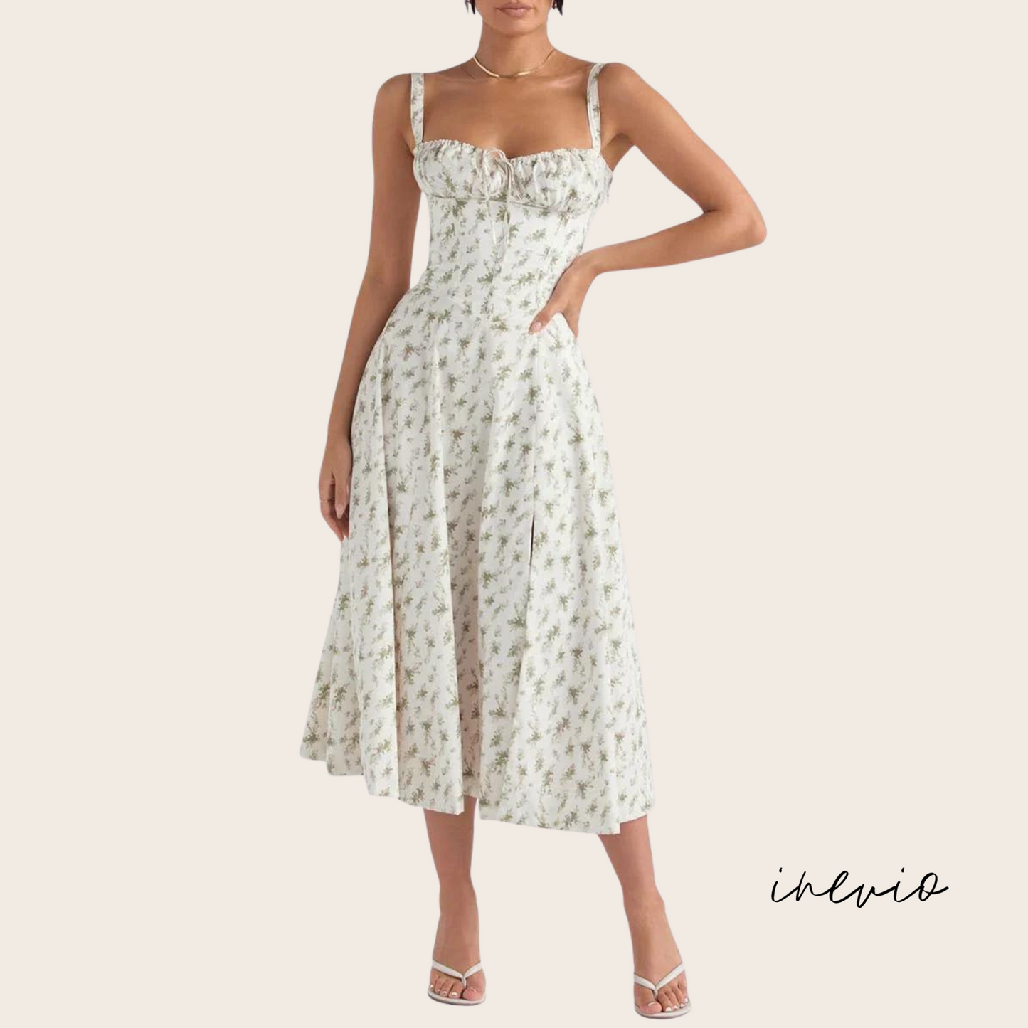 Rosa | Taille jurk