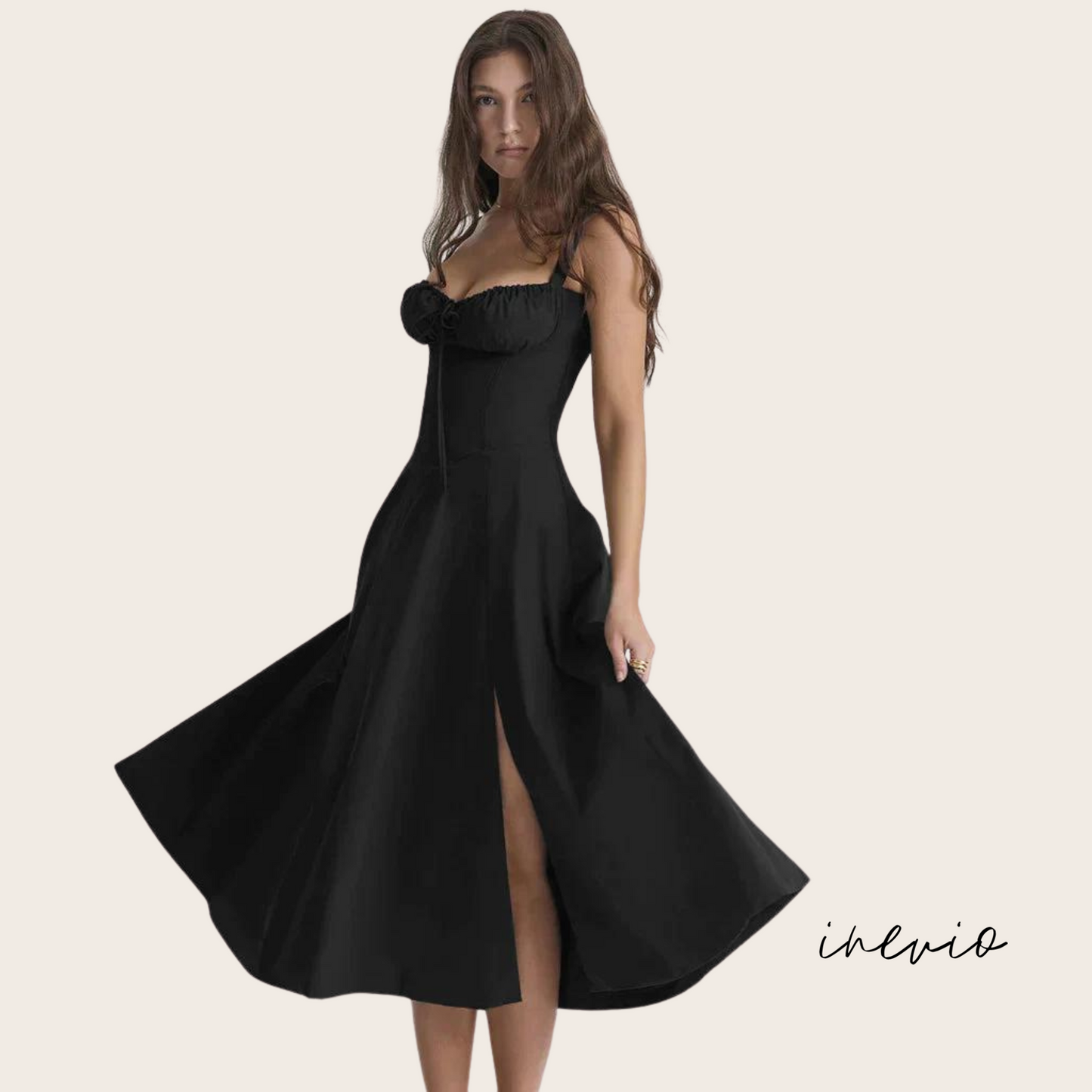 Rosa | Taille jurk