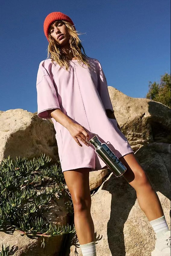 Lilly | Oversized Romper T-Shirt