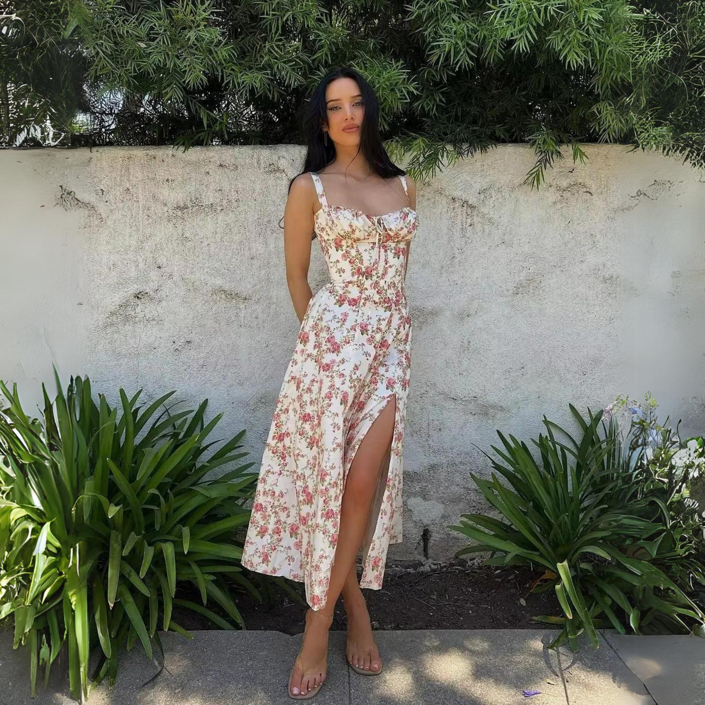Rosa | Taille jurk