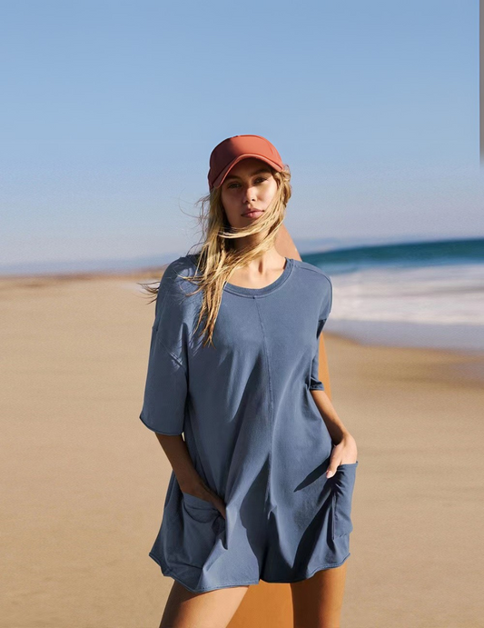 Lilly | Oversized Romper T-Shirt